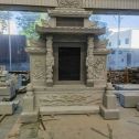 平凉 芝麻灰高档墓碑、土墓，一套也支持定做