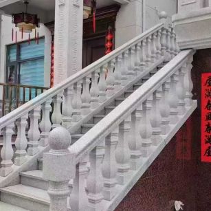 平凉 天然石材 阳台庭院护栏、栏杆