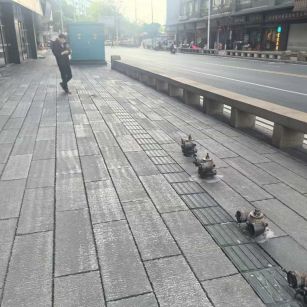 平凉仿古石铺装效果