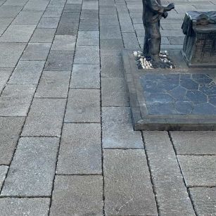 平凉仿古石铺装效果