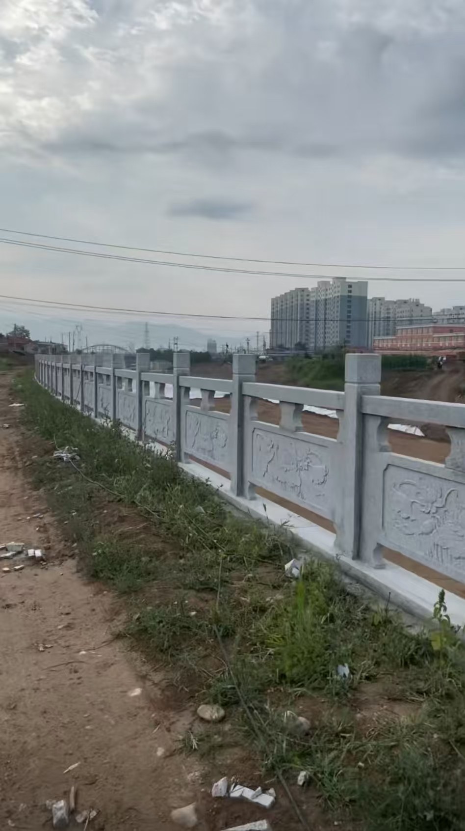 平凉 石材河道栏杆