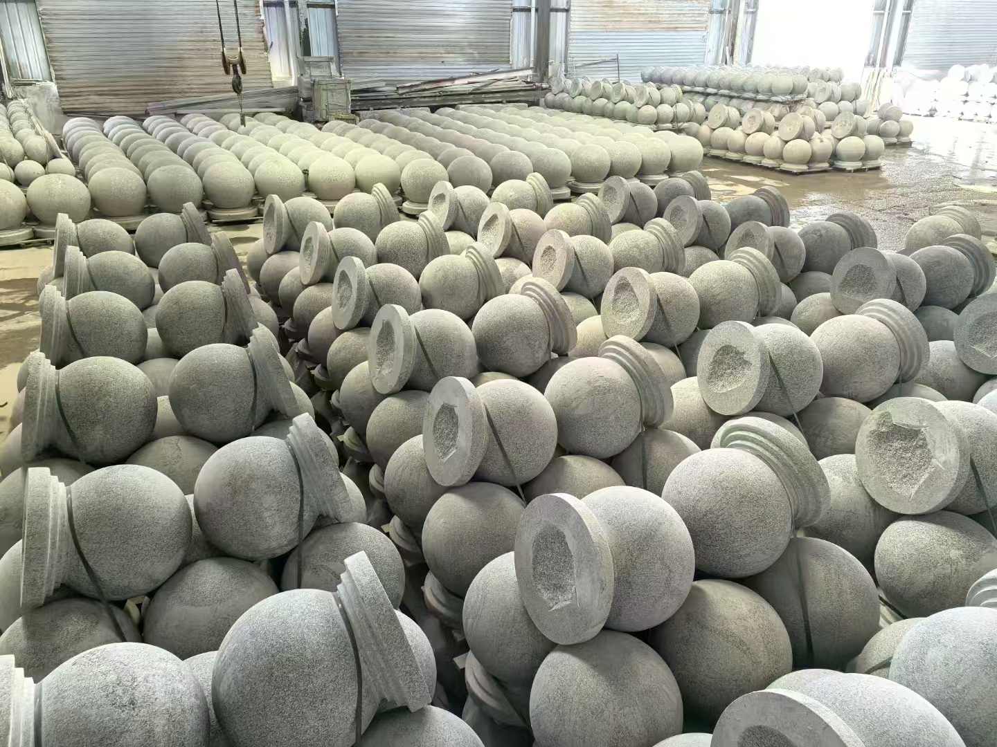 平凉石材挡车球