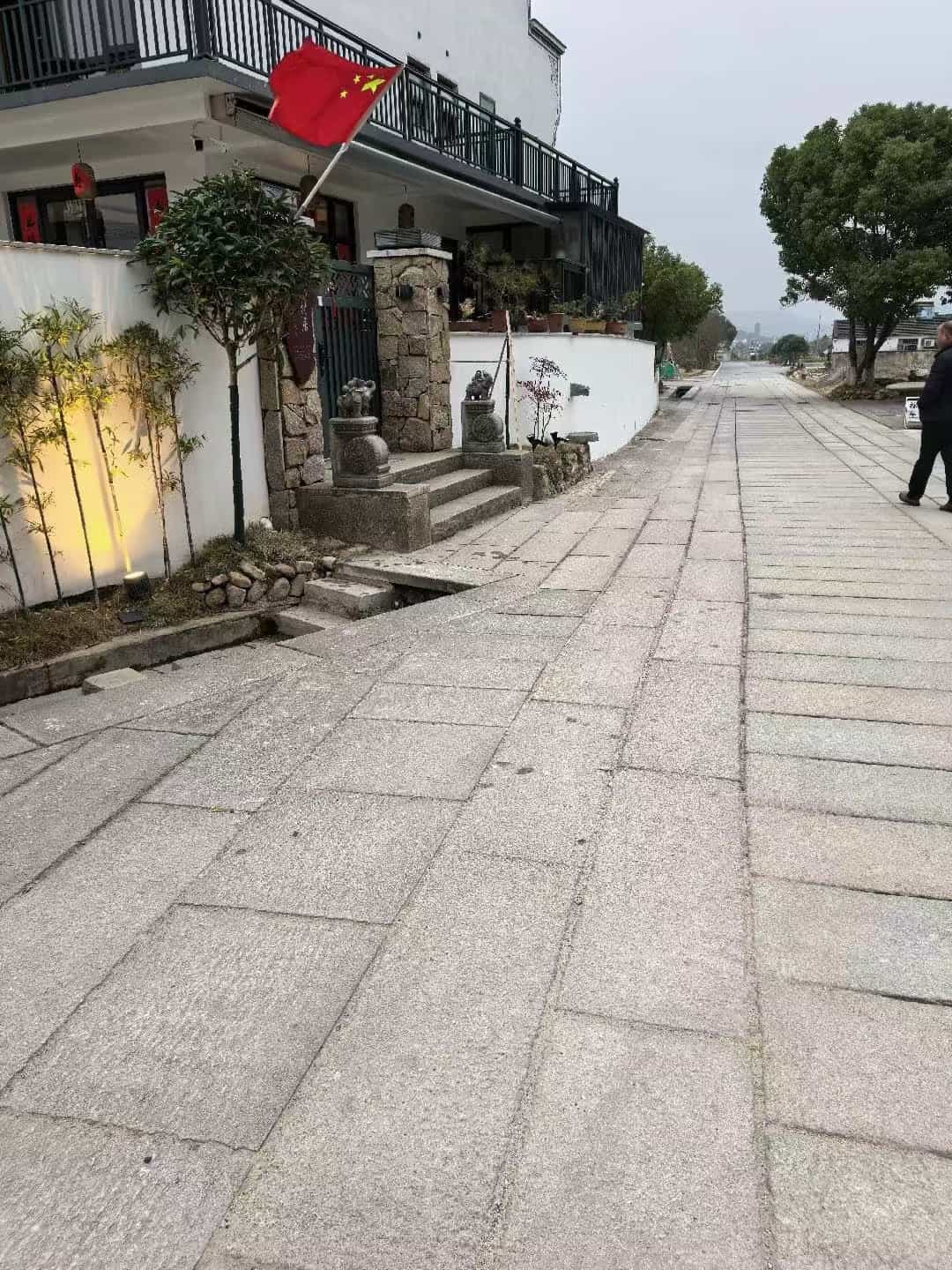 平凉仿古石铺装效果