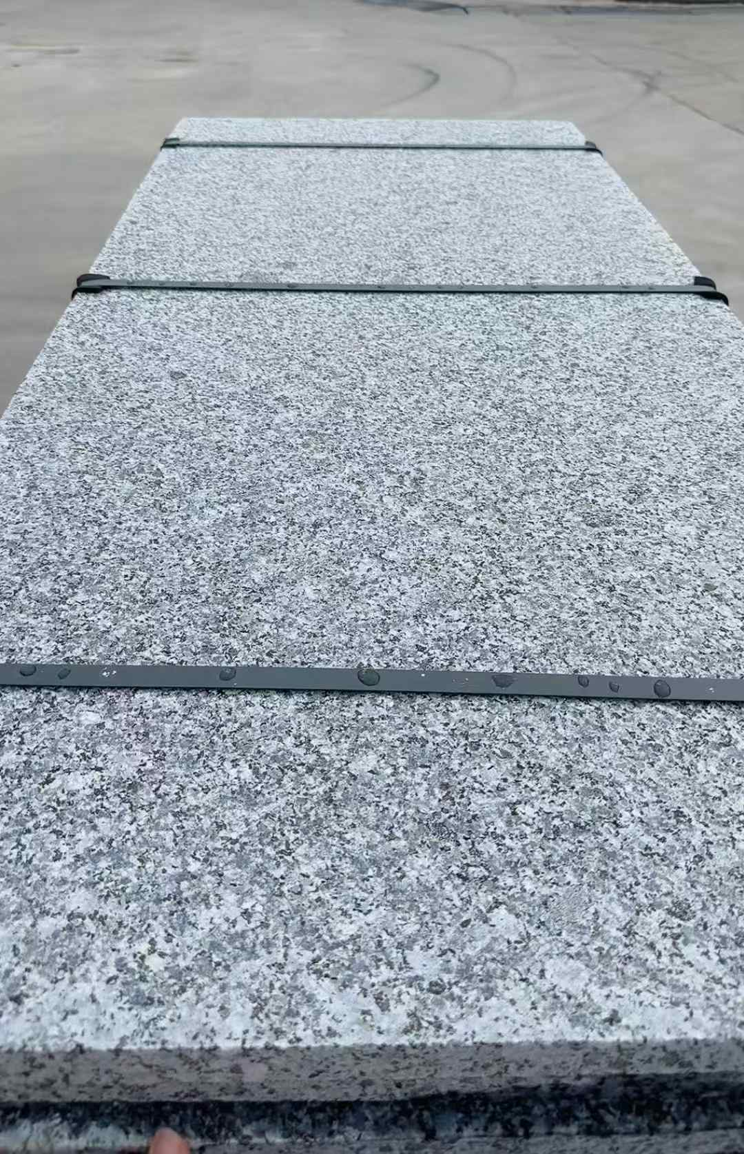 平凉 芝麻黑火烧面毛板，条板，半成品