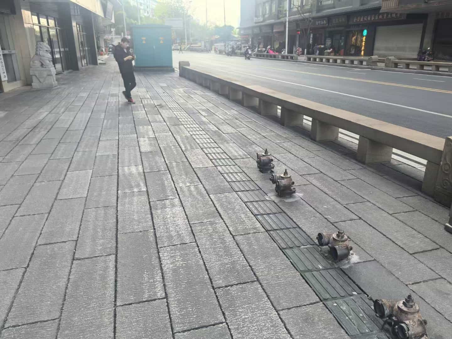 平凉仿古石铺装效果