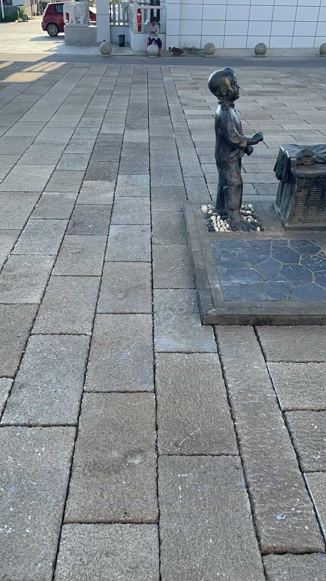 平凉仿古石铺装效果