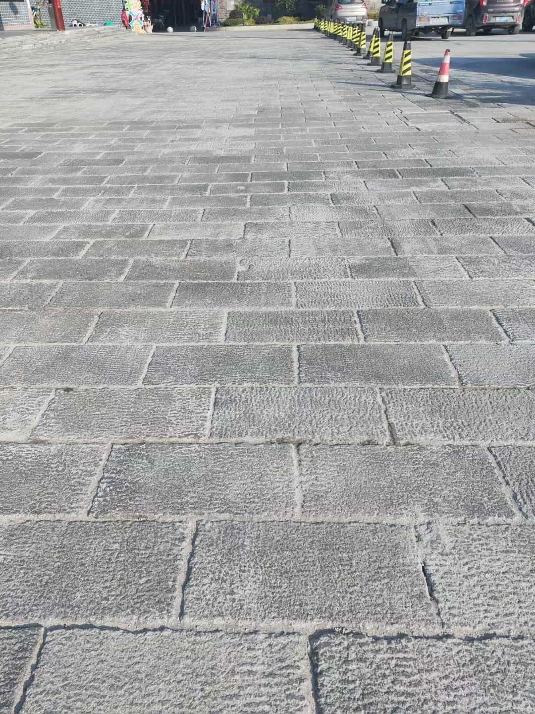 平凉仿古石铺装效果