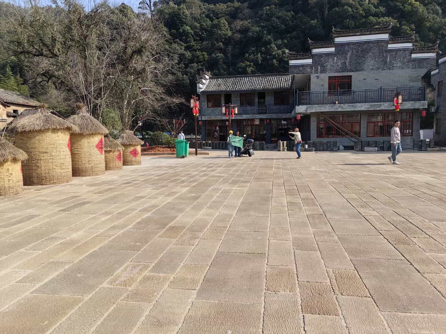 平凉仿古石铺装效果