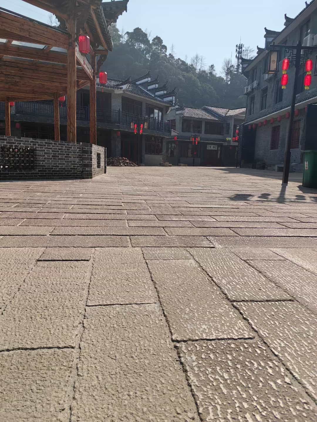 平凉仿古石铺装效果