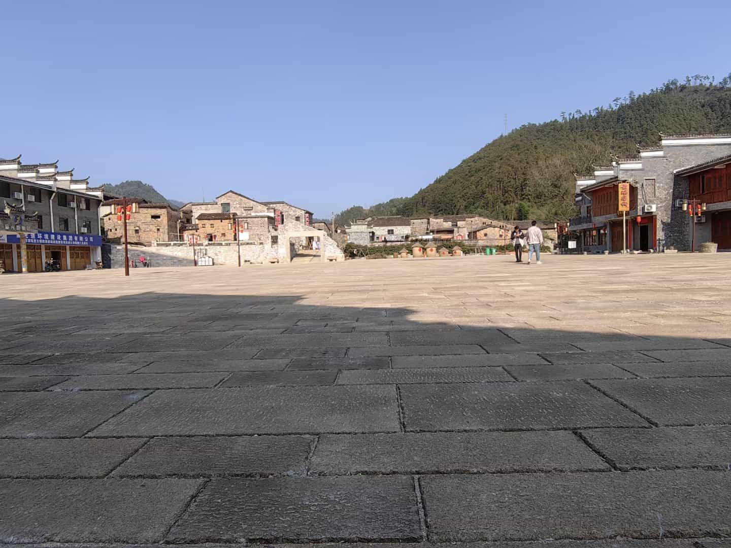 平凉仿古石铺装效果