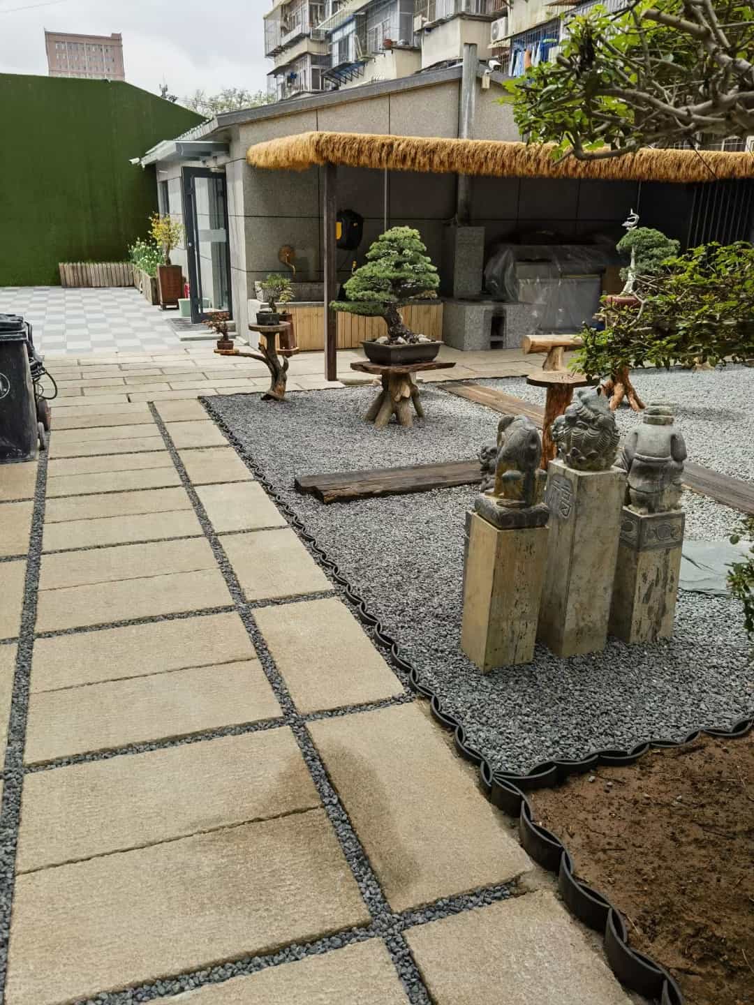 平凉仿古石铺装效果