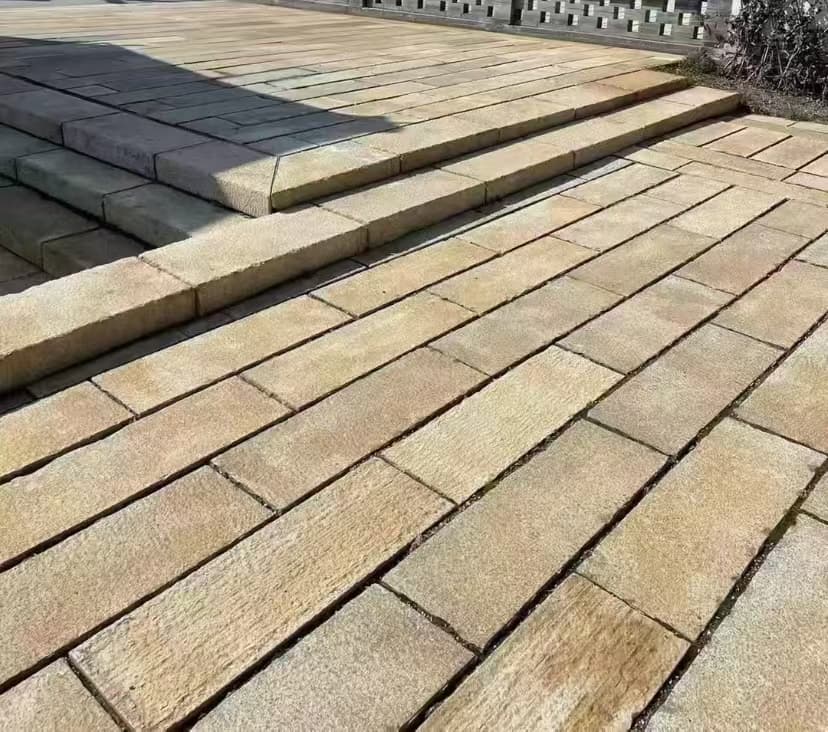 平凉仿古石铺装效果