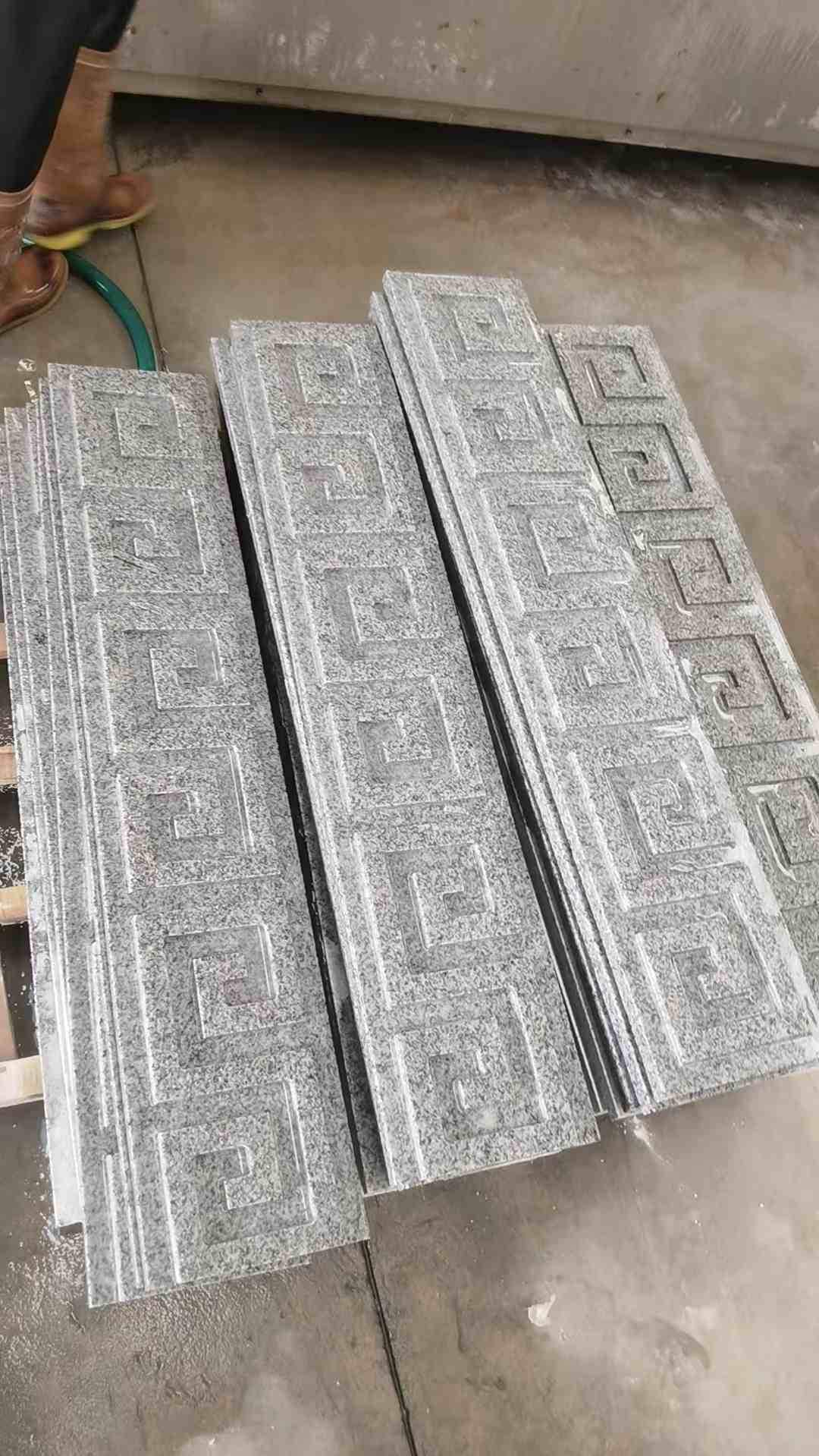 平凉 别墅回纹线条，雕刻